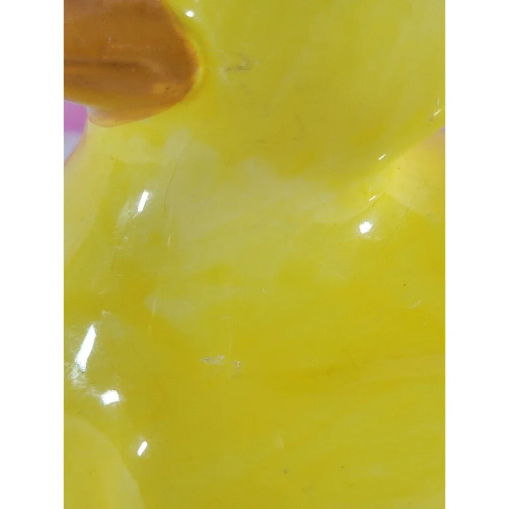 Yellow Duck Graduation Coin Piggy Bank Ceramic Ducky 5